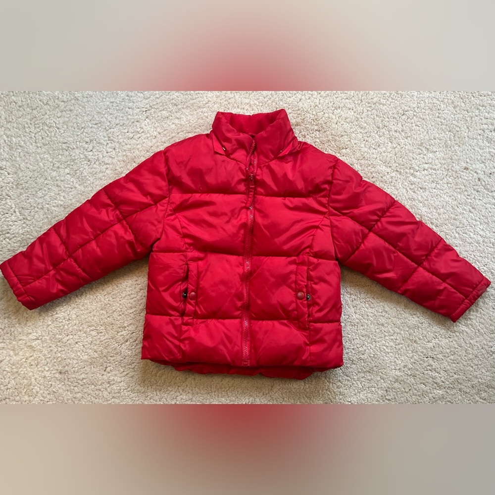 Minus Zero Red Puffer Jacket  - Size 5/6
